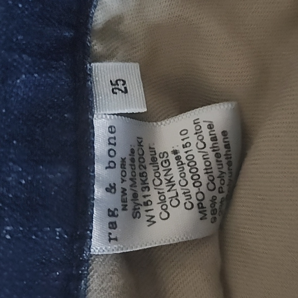 rag & bone High Rise Skinny - Picture 4 of 7